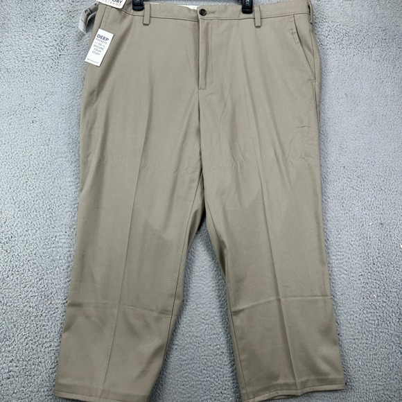Dockers Mens Easy Khaki Pants 42X28 Beige Classic Fit Performance‎ Stretch NEW